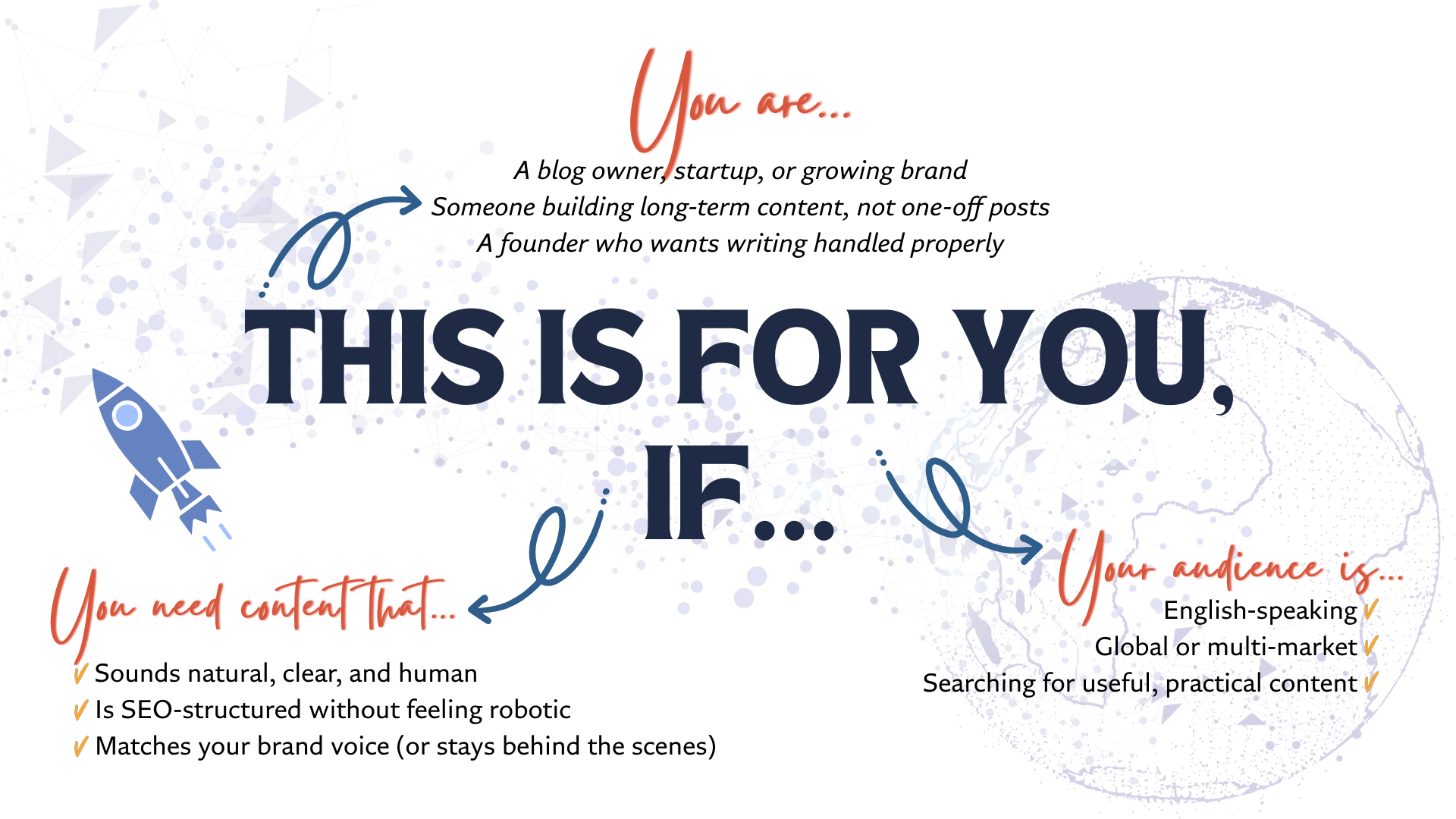 Who is my guests? This is for you, if..